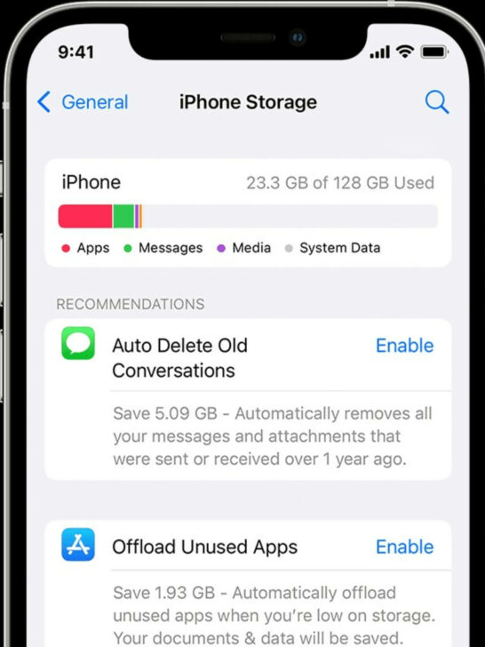 What Is Media In Iphone Storage