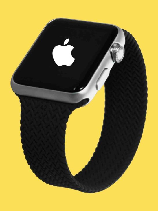 Apple Watch Showing Apple Logo