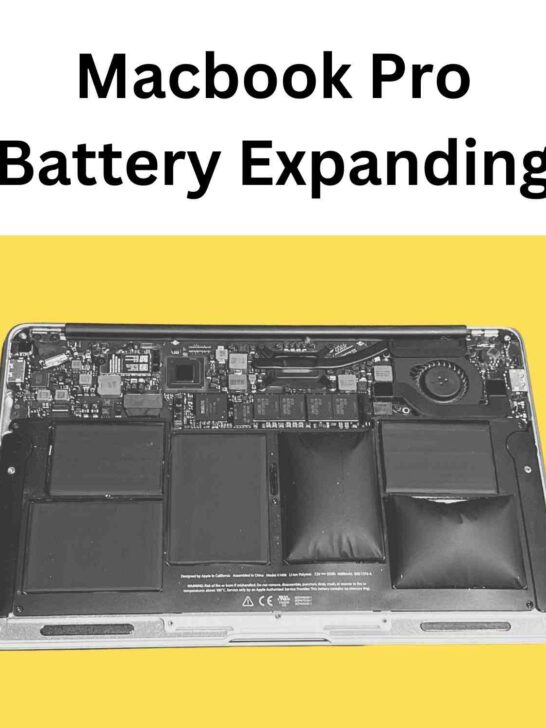Macbook Pro Battery Expanding