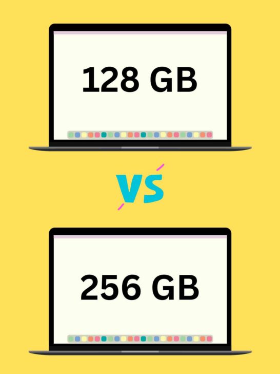 Difference Between 128Gb And 256Gb Macbook Air