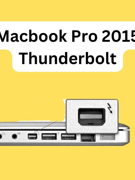 Macbook Pro 2015 Thunderbolt