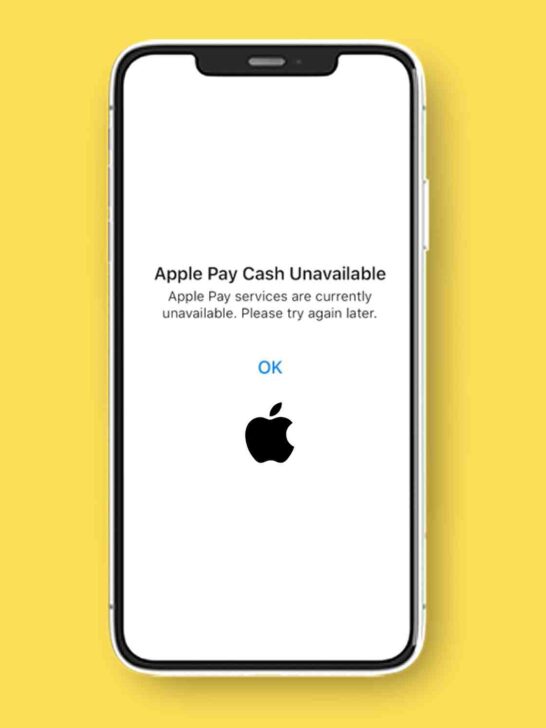 Apple Cash Not Working
