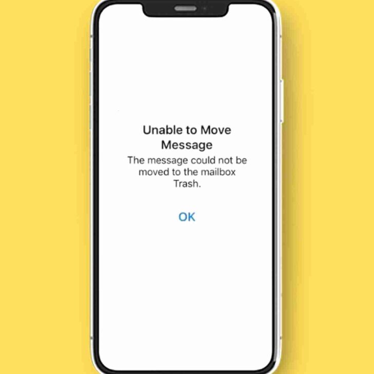 Unable To Move Message To Trash Iphone