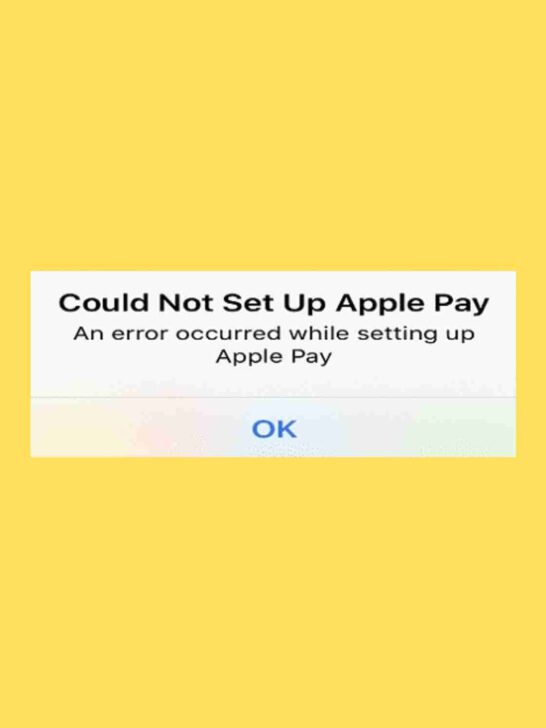 Payment Not Completed Apple Pay